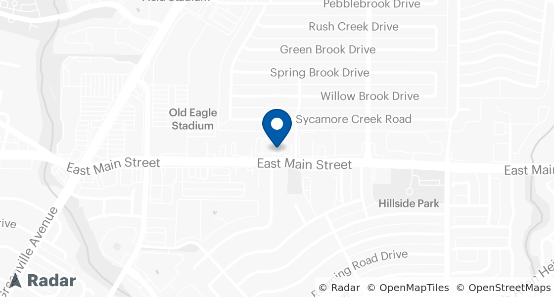 Map of Dairy Queen Location:: 719 E Main St, Allen, TX, 75002-3118